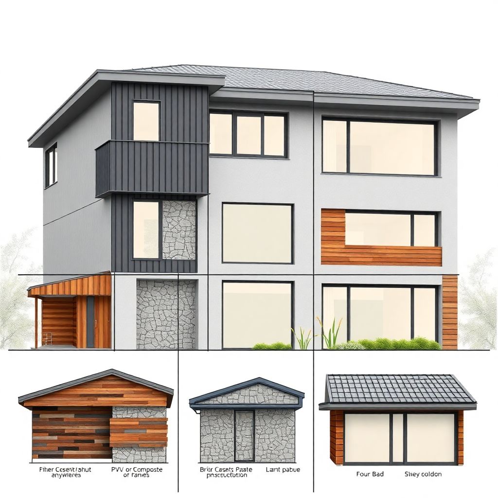 Фасад без штукатурки: современные альтернативы отделки частного дома