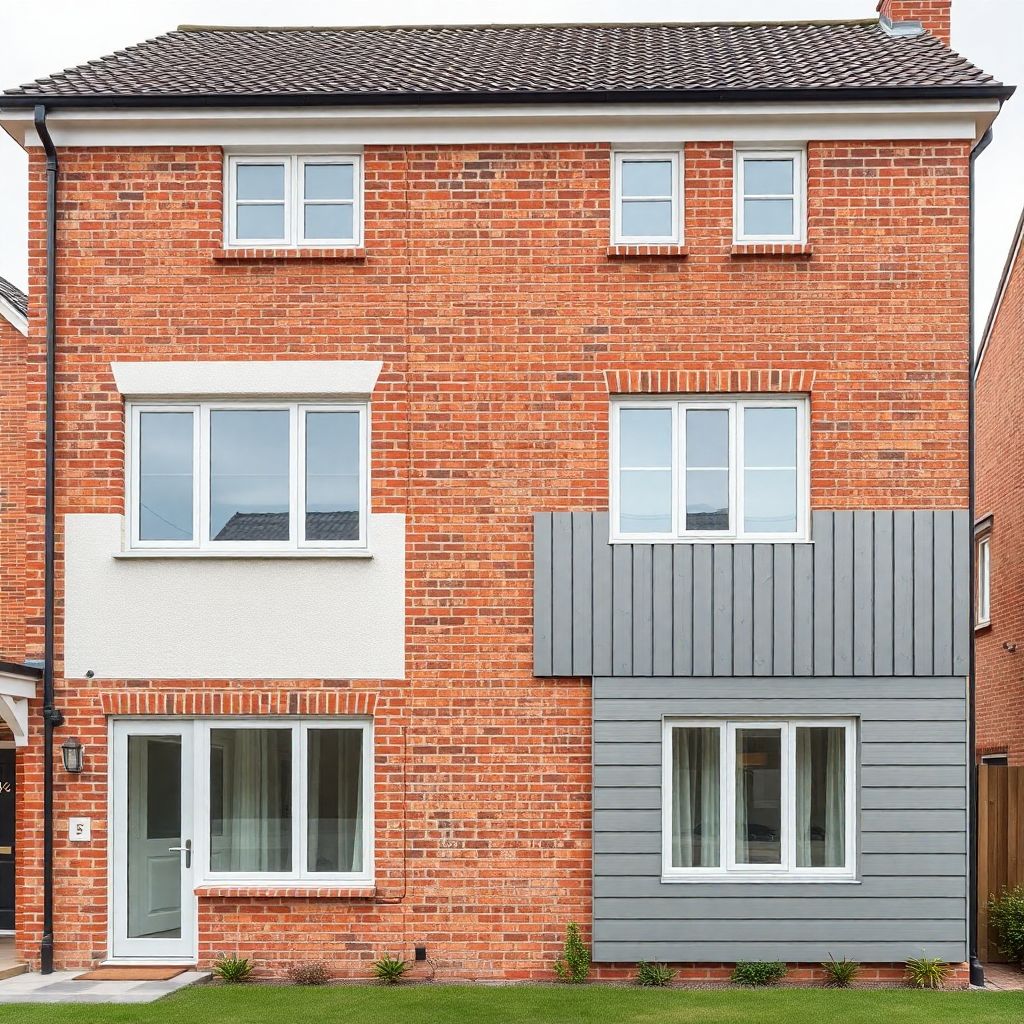 Наружная отделка кирпичного дома: стильные решения и современные идеи дизайна