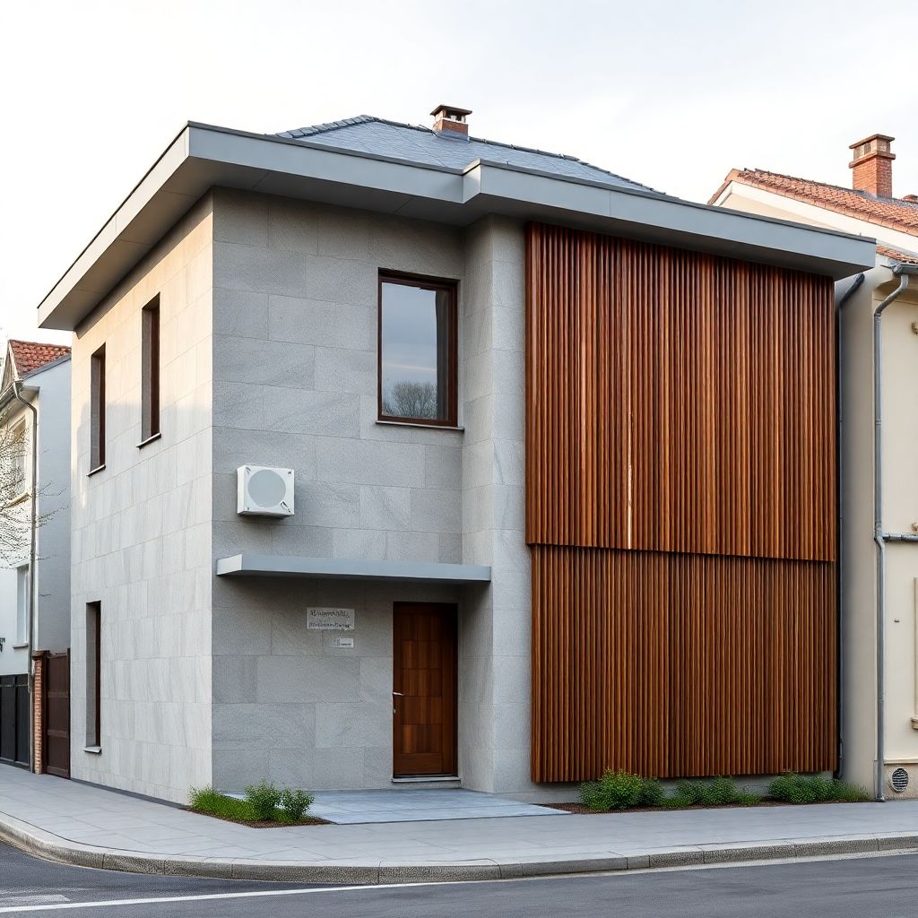 Керамогранитная плитка на фасаде: применение, долговечность и преимущества