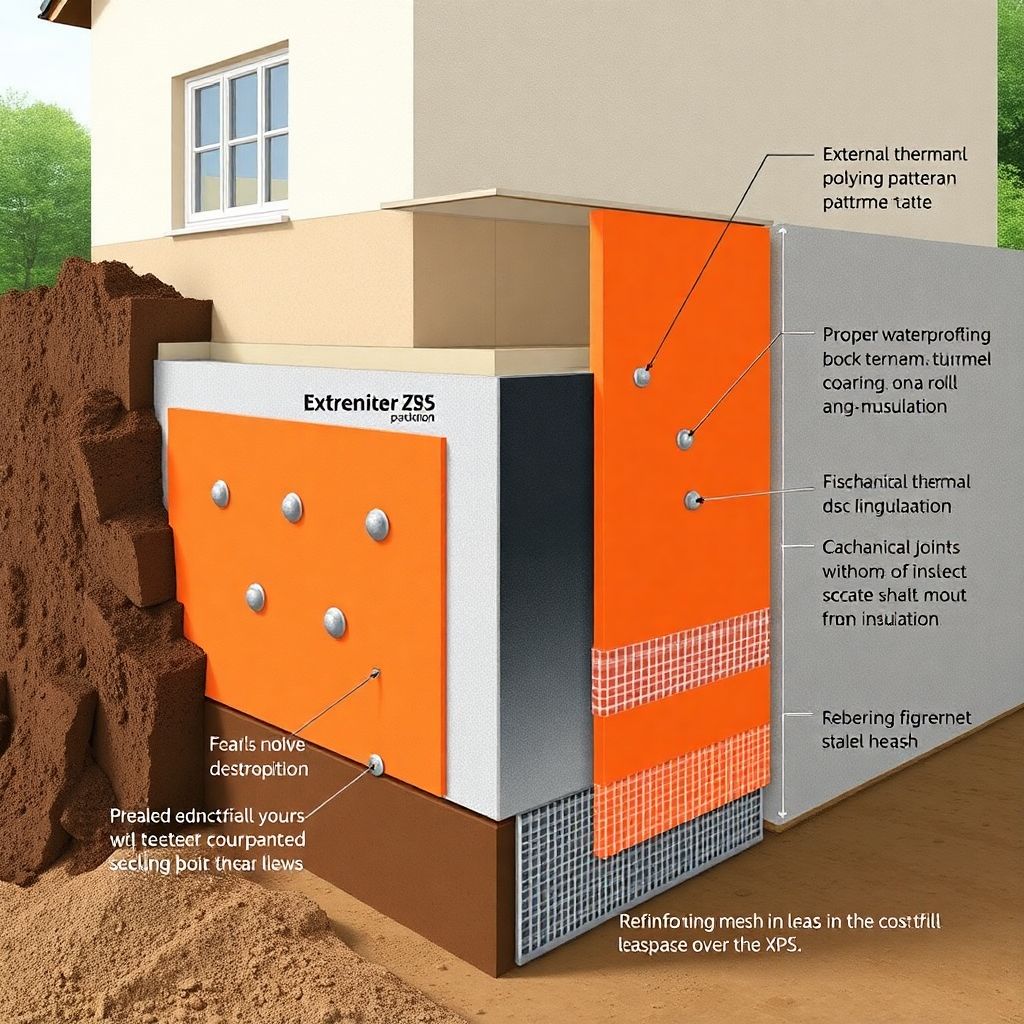 Утепление цоколя: особенности технологии и выбор эффективных материалов