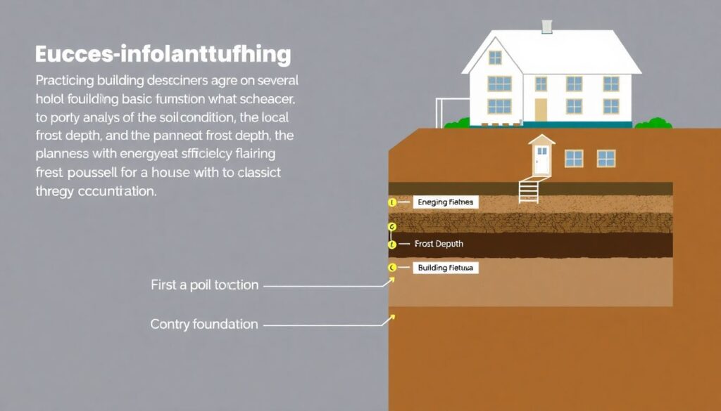 Фундаментные подушки и их влияние на теплотехнические характеристики здания - иллюстрация