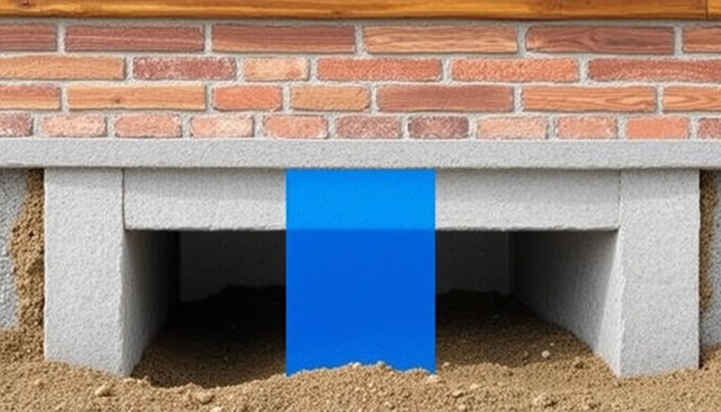 Фундаментные подушки и их влияние на теплотехнические характеристики здания - иллюстрация