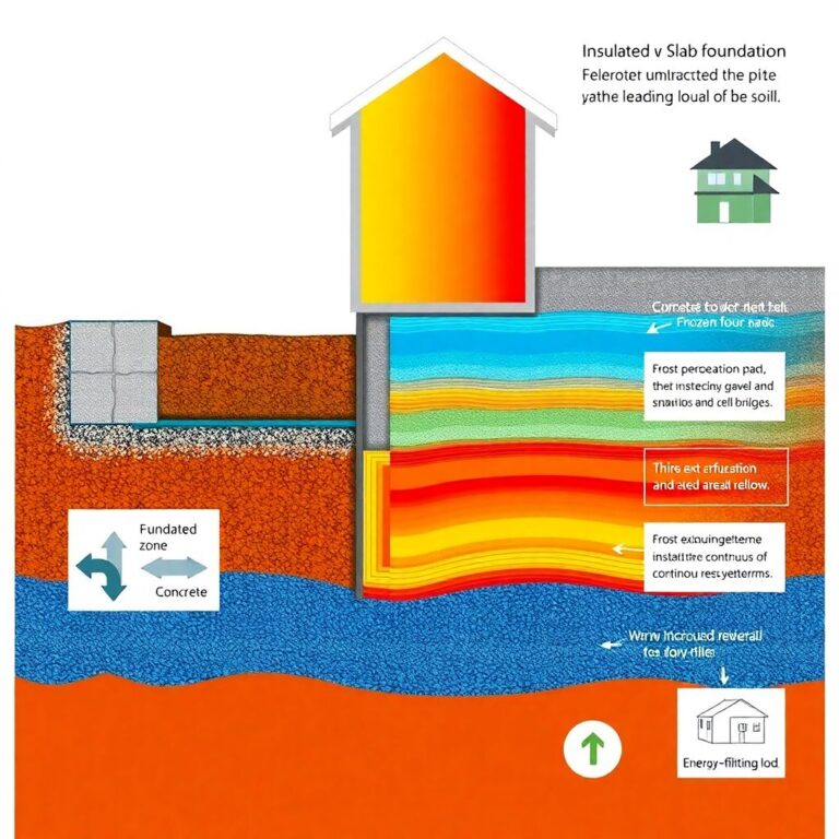 Фундаментные подушки и их влияние на теплотехнические характеристики здания