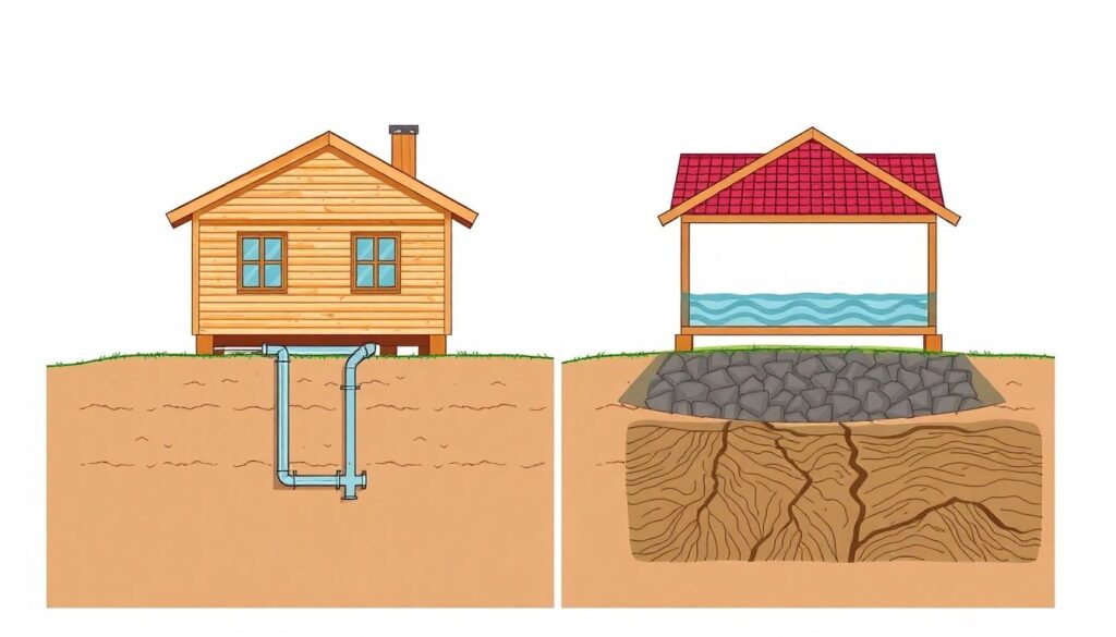 Фундамент для брусового дома: особенности и нюансы - иллюстрация
