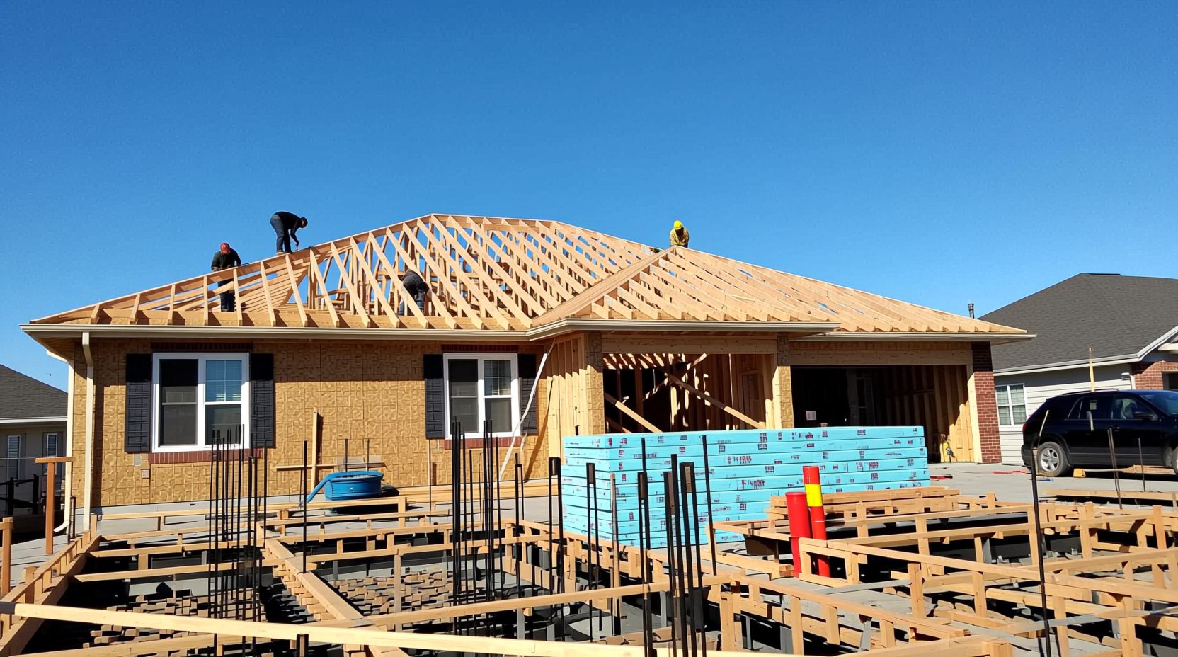 Ваш гид в строительстве: фундаменты, крыши и фасады