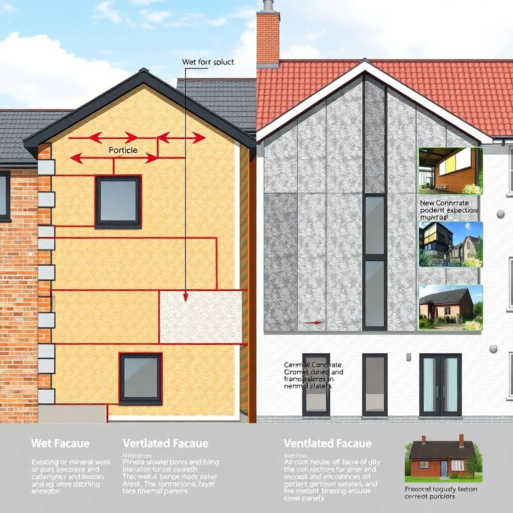 Утепление фасадов современными материалами и эффективными теплоизоляционными системами