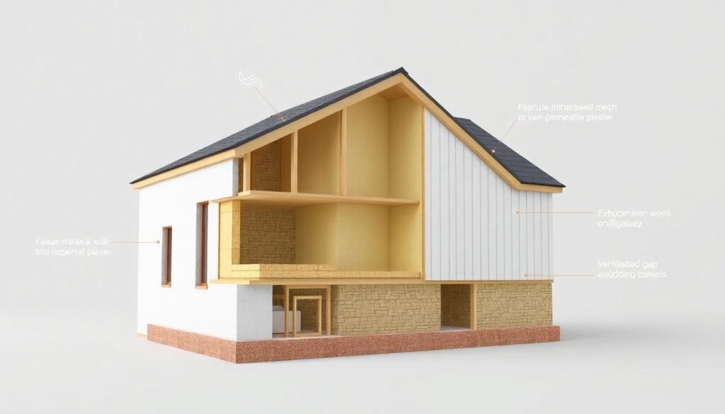 Минеральная вата и экструдированный пенополистирол: что выбрать для фасада - иллюстрация