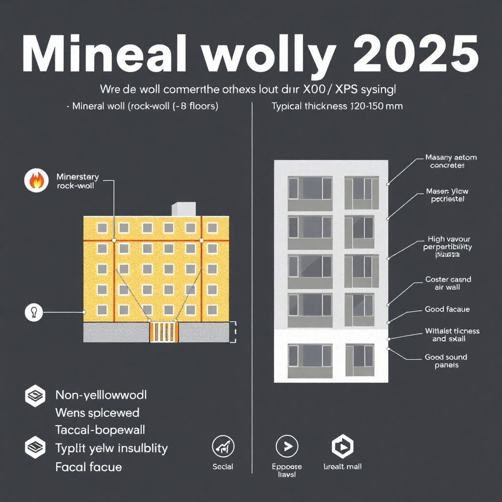 Минеральная вата и экструдированный пенополистирол: что лучше для фасада
